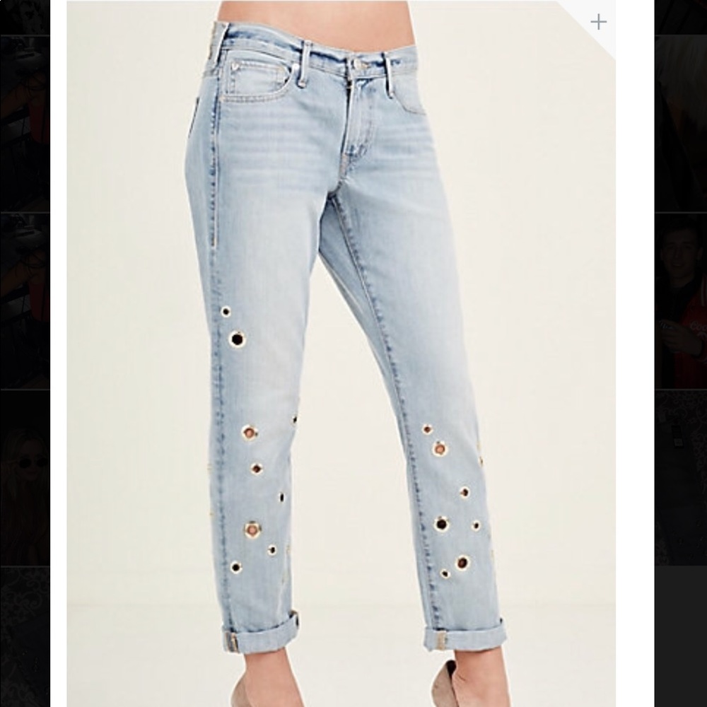 NTW- True Religion Embellished Cameron Jean